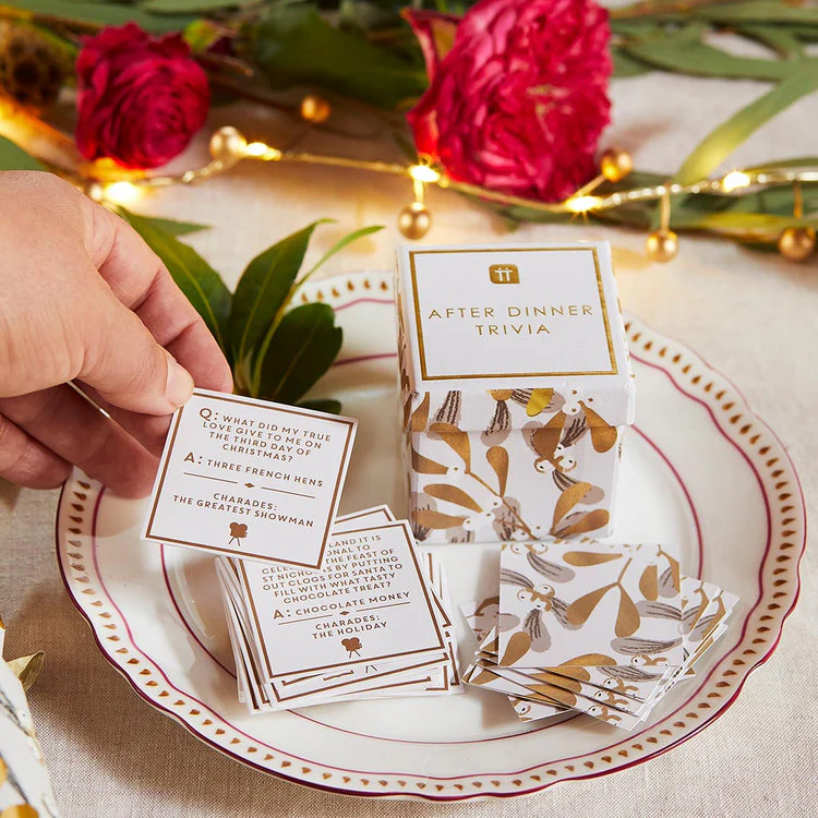 Talking Tables - Mistletoe Trivia Game - Image 2