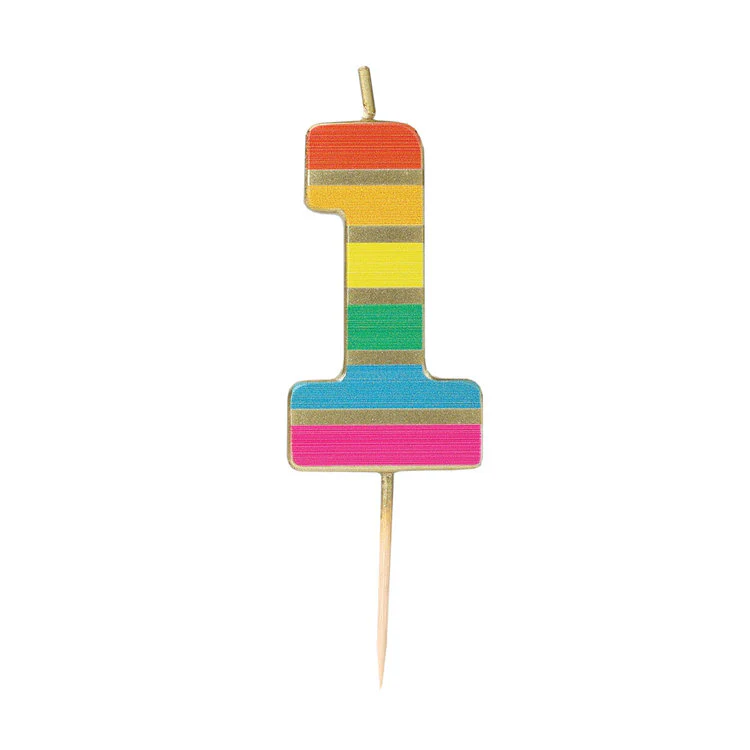 Talking Tables - Rainbow Gold Number 1