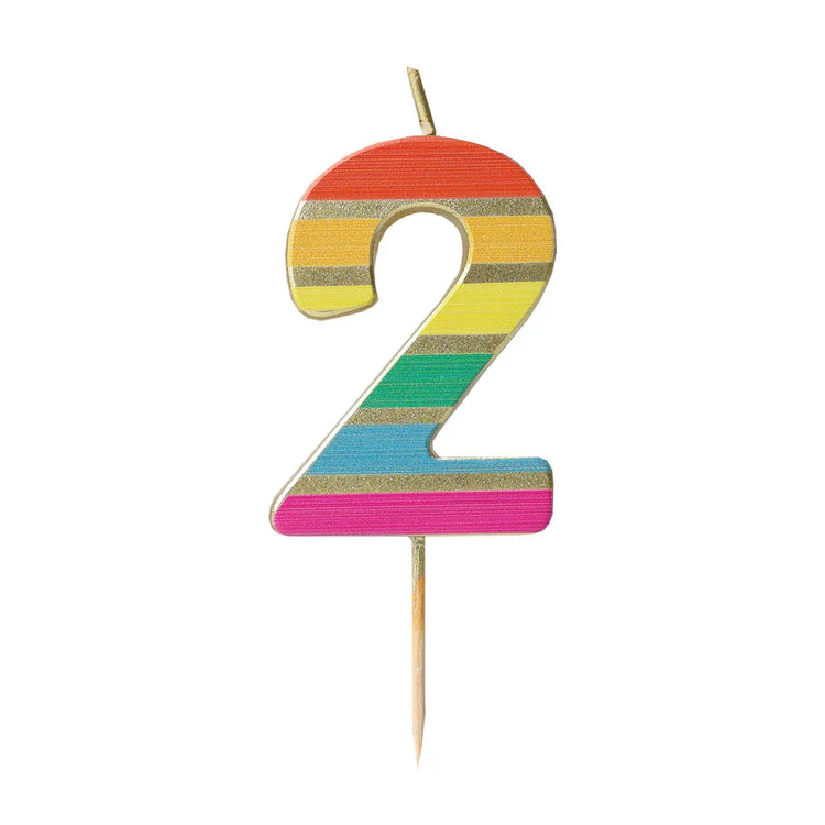 Talking Tables - Rainbow Gold Number 2