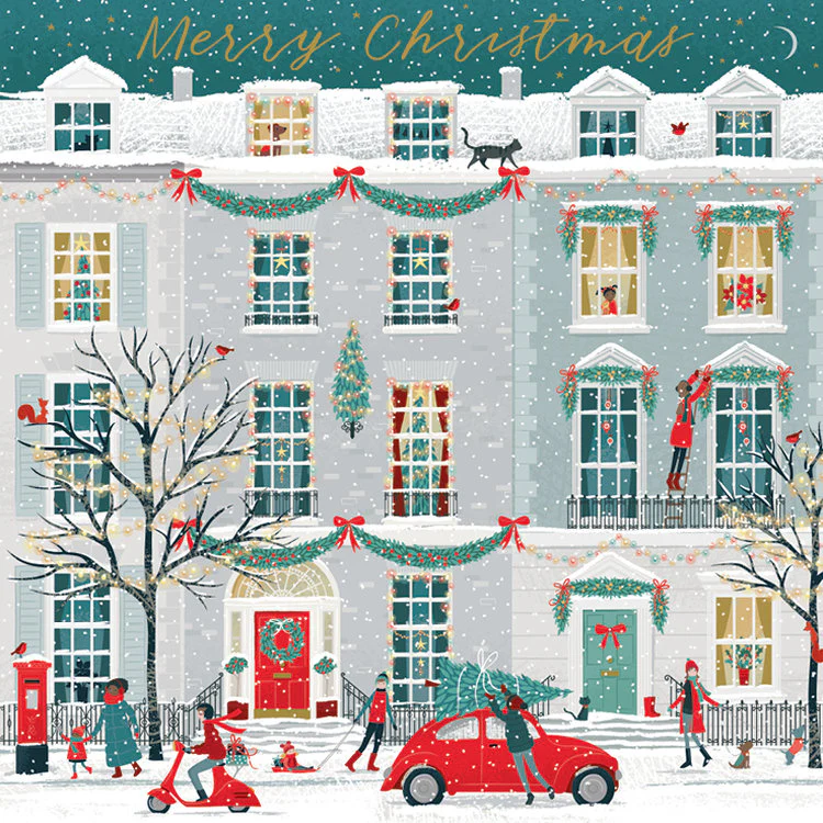 The Art File - Festive Town Wallet - Image 2