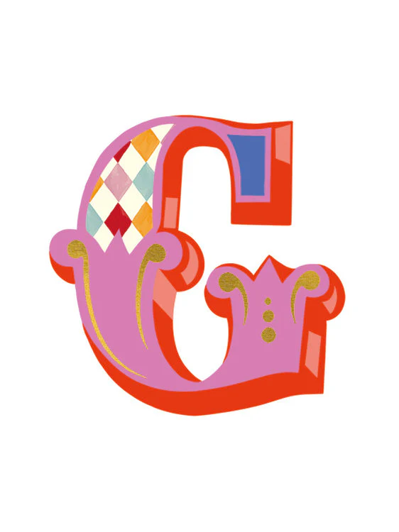 The Art File - G Roll Up Alphabet