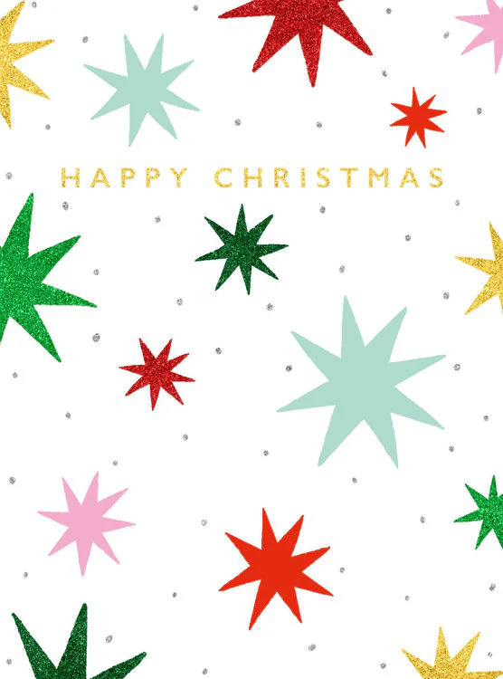 The Art File - Happy Christmas Stars