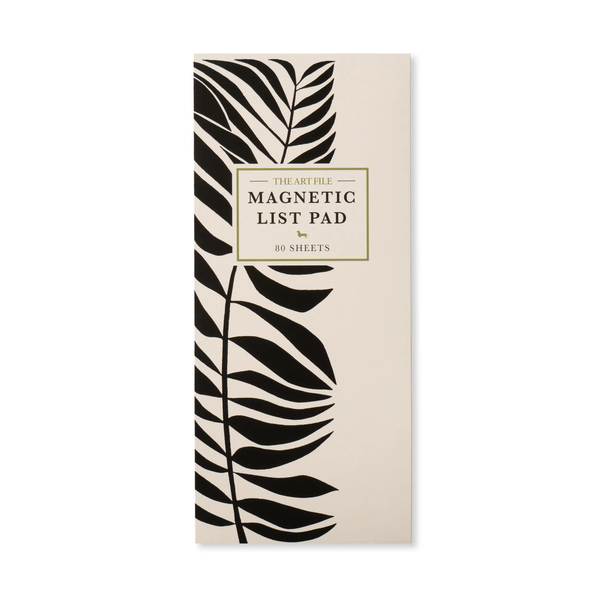 The Art File - List Pad - Abstract Palm