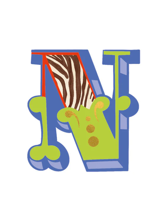 The Art File - N Roll Up Alphabet