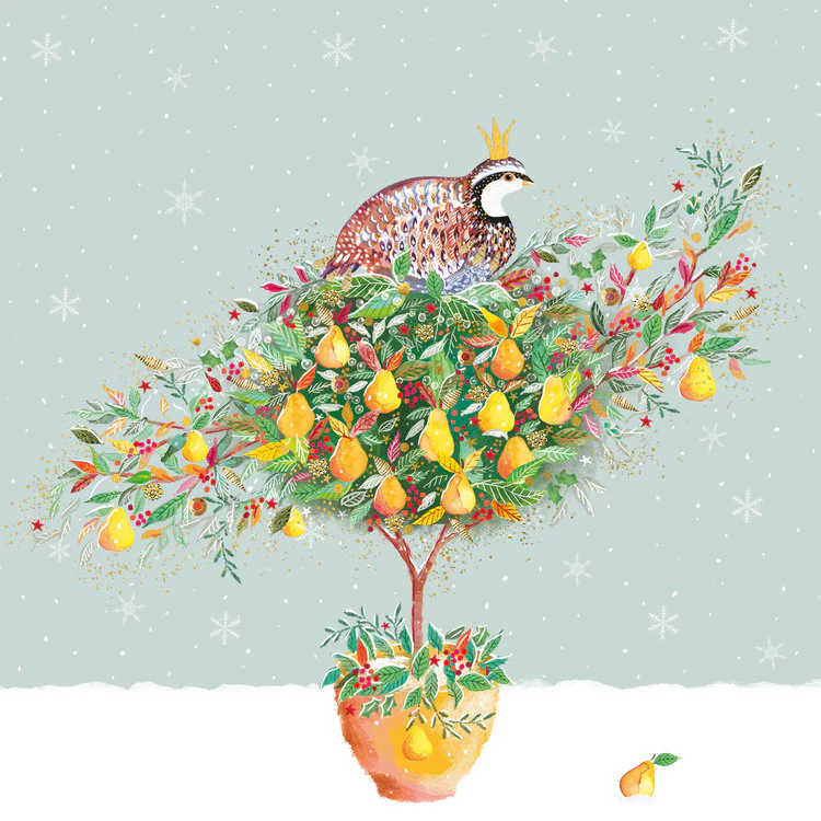 The Art File - Partridge Pear Tree Wallet
