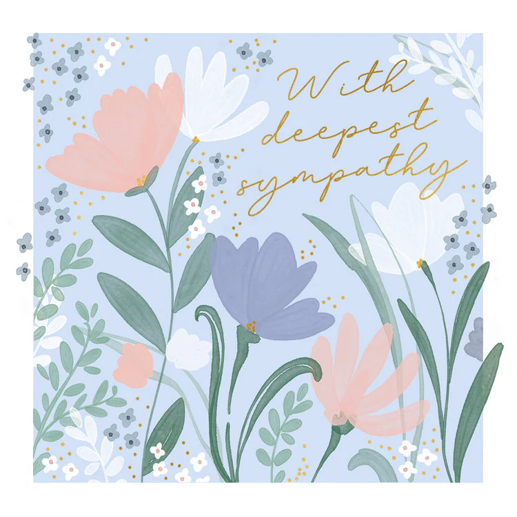 The Art File  - Sympathy Pastel Flowers