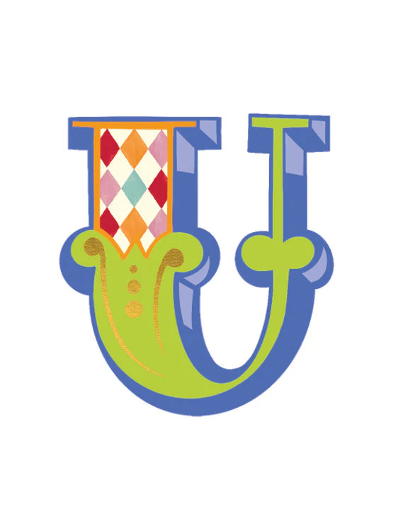The Art File - U Roll Up Alphabet