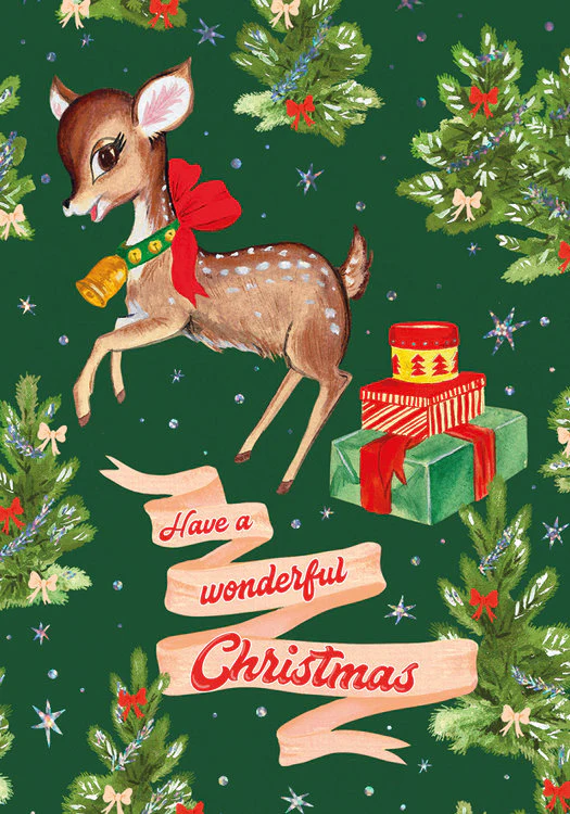 The Art File - Wonderful Christmas Fawn