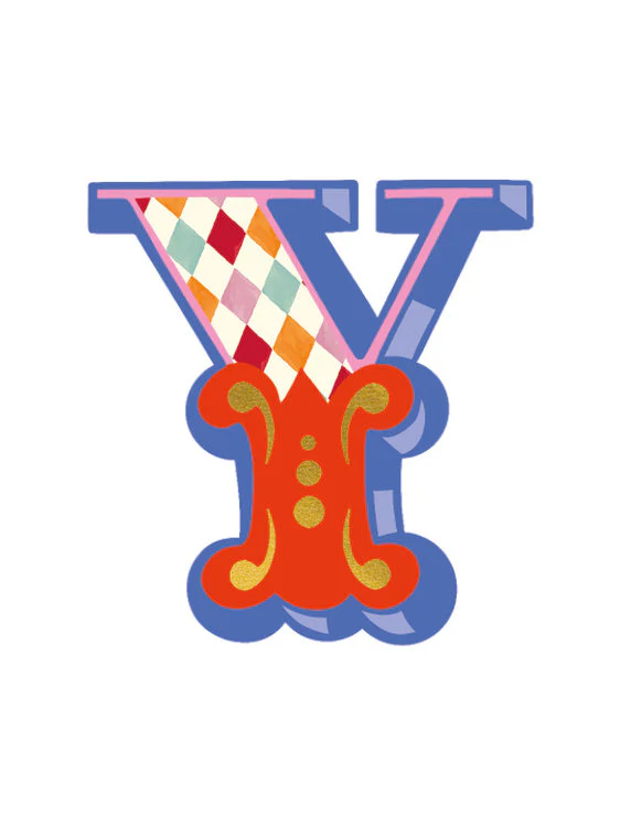 The Art File - Y Roll Up Alphabet