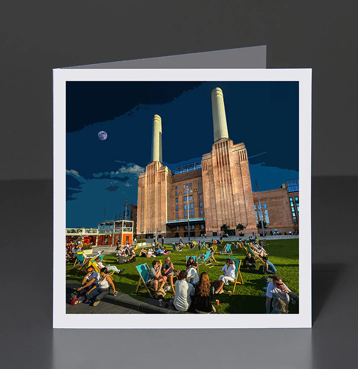 The British Art Gallery - Battersea At Night