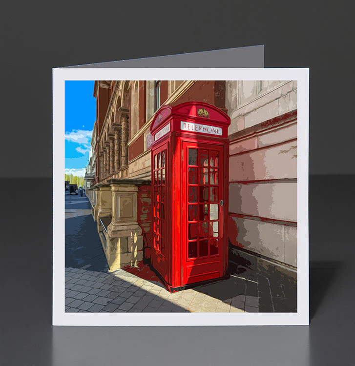 The British Art Gallery - London Red Phone Booth