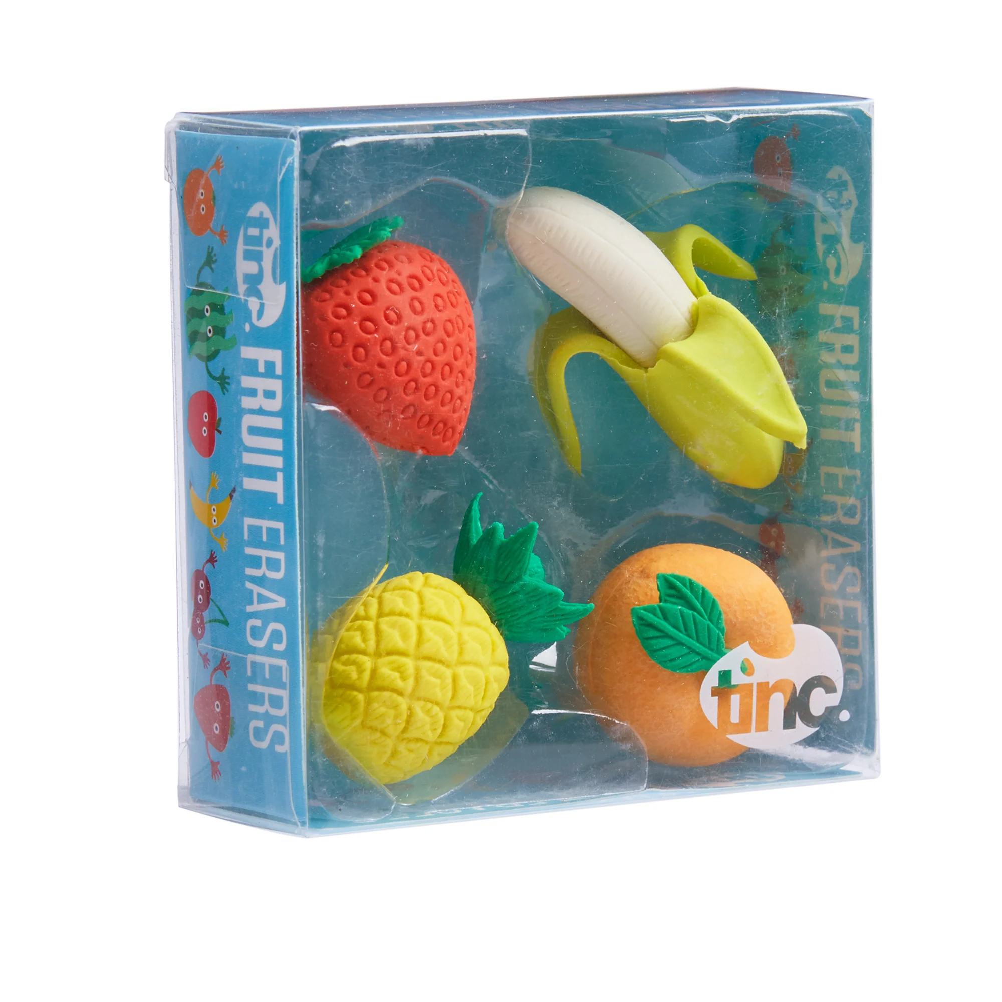 Tinc Stationery - Eraser Set - Fruits