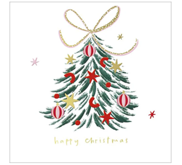 UK Greetings - Happy Christmas Tree