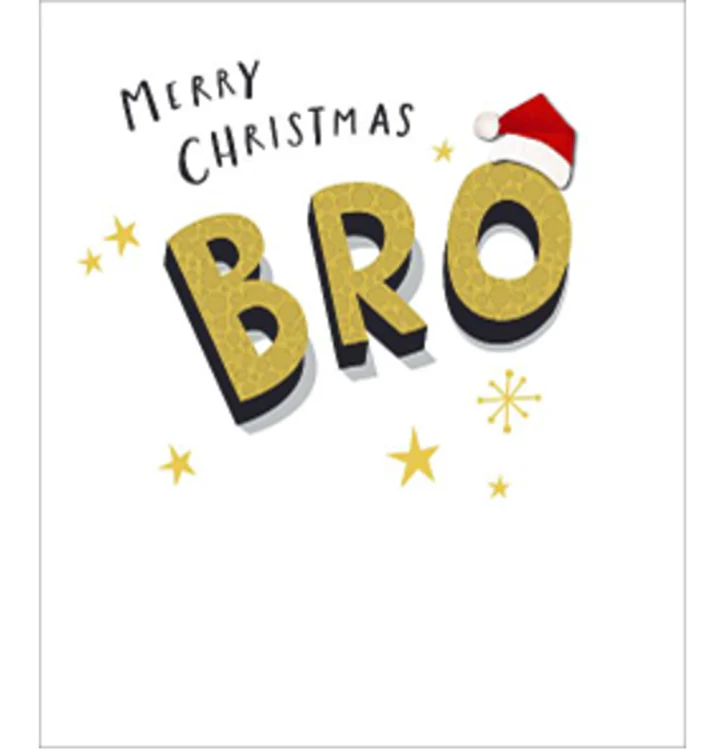 UK Greetings - Merry Christmas Bro