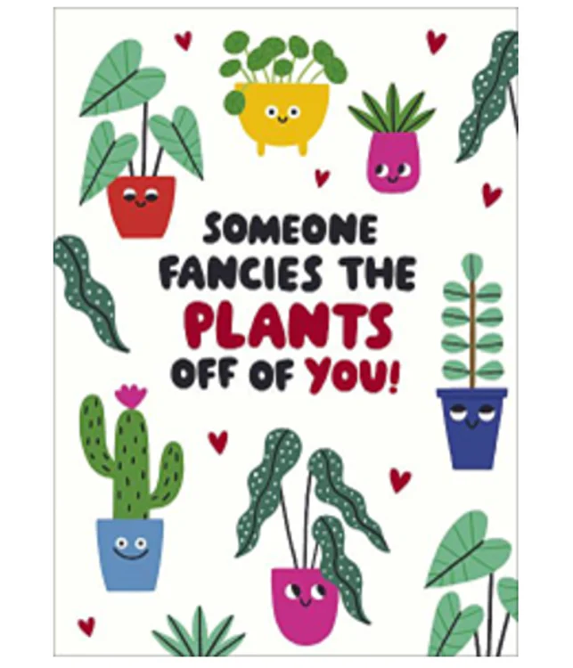 UK Greetings - Plants Off You