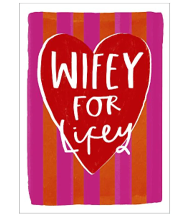 UK Greetings - Wifey for Lifey