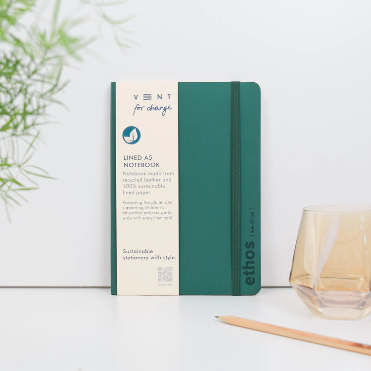 Vent  - A5 Notebook Emerald Green