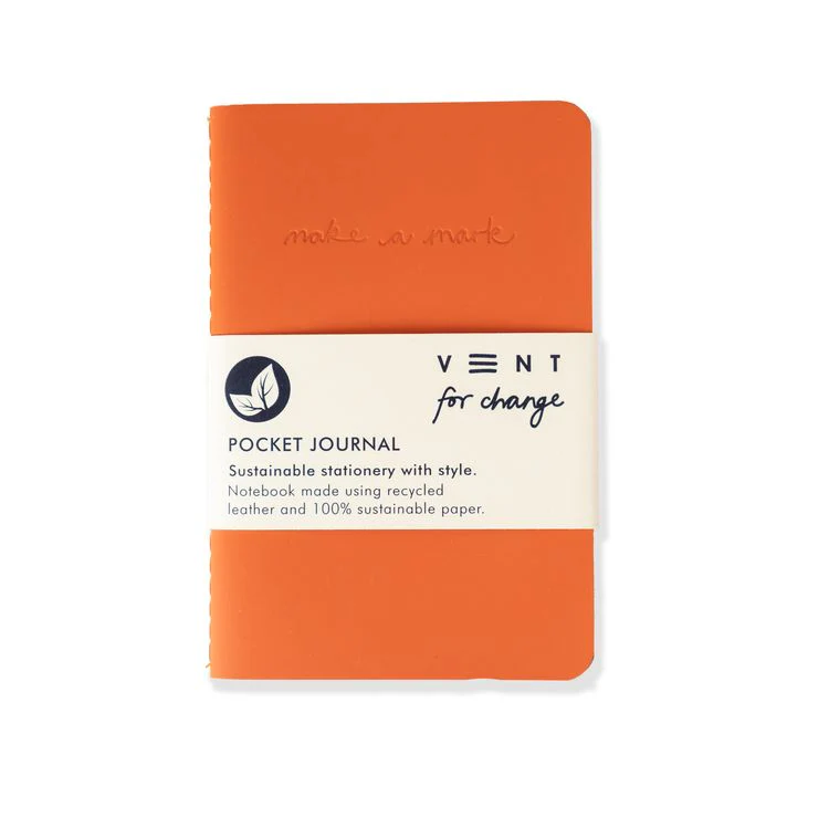 Vent Pocket Journal - Orange