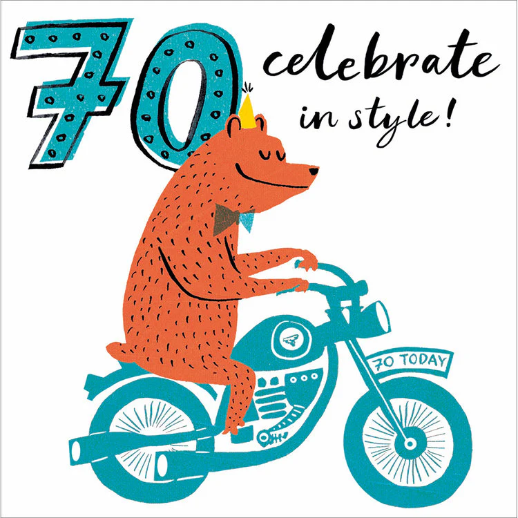 Woodmansterne - Bear On A Motorbike