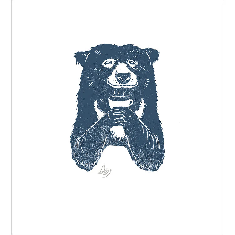 Woodmansterne - Bear With Coffee