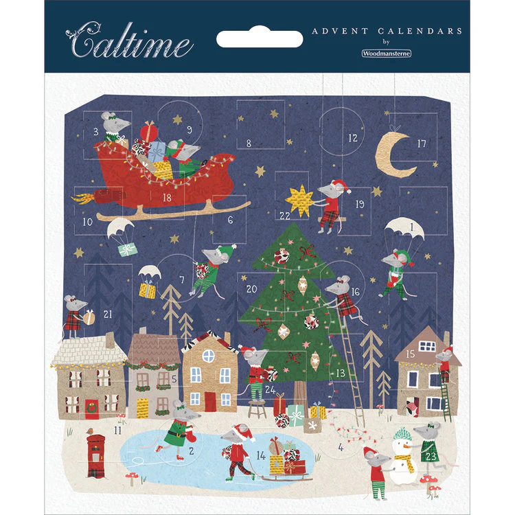 Woodmansterne - Christmas Mice Advent