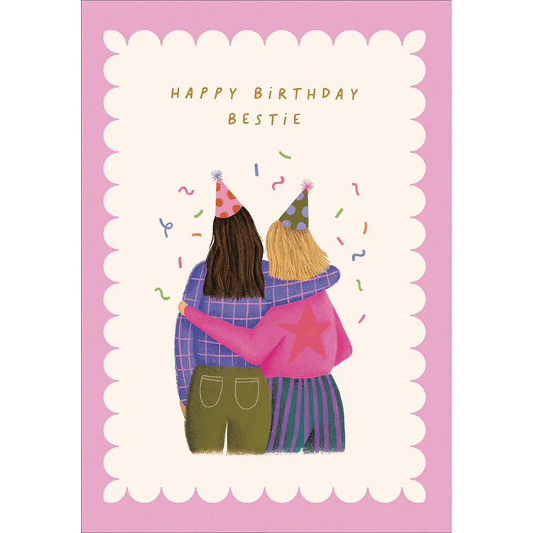 Woodmansterne - Happy Birthday Bestie Party