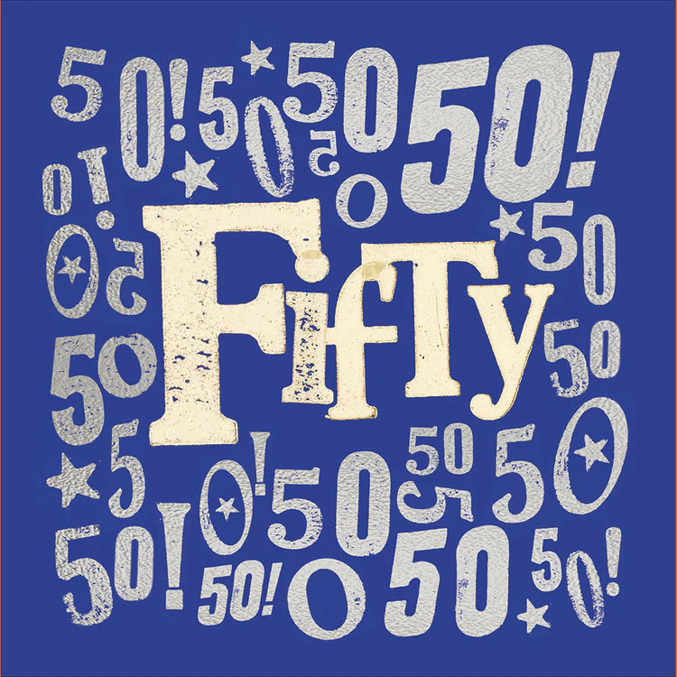 Woodmansterne - Numbers with 50