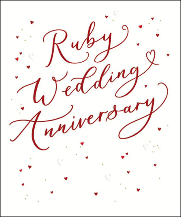 Woodmansterne - Ruby Wedding