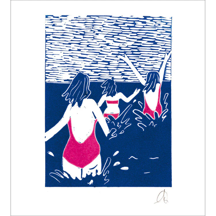 Woodmansterne - Three Ladies In The Sea