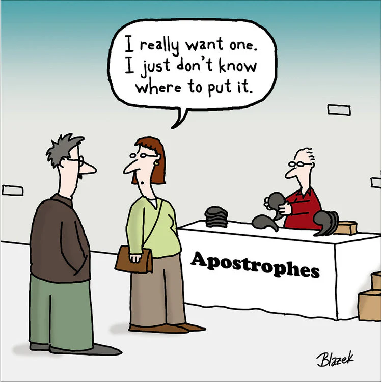Woodmansterne - Where Does The Apostrophe Go